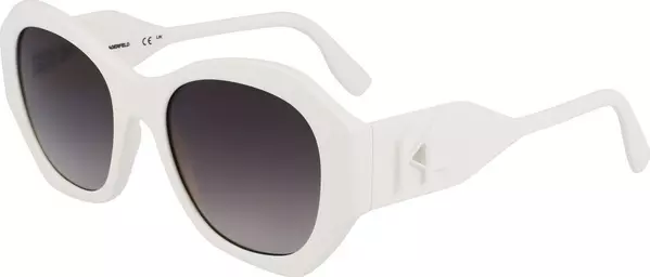 White Injected Sunglasses