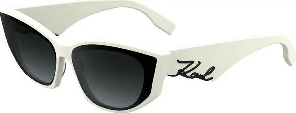White Acetate Sunglasses