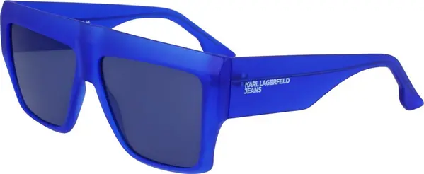 Blue Injected Sunglasses