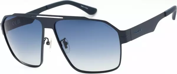 Blue Metal Sunglasses