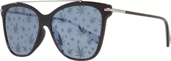Brown Metal & Plastic Sunglasses