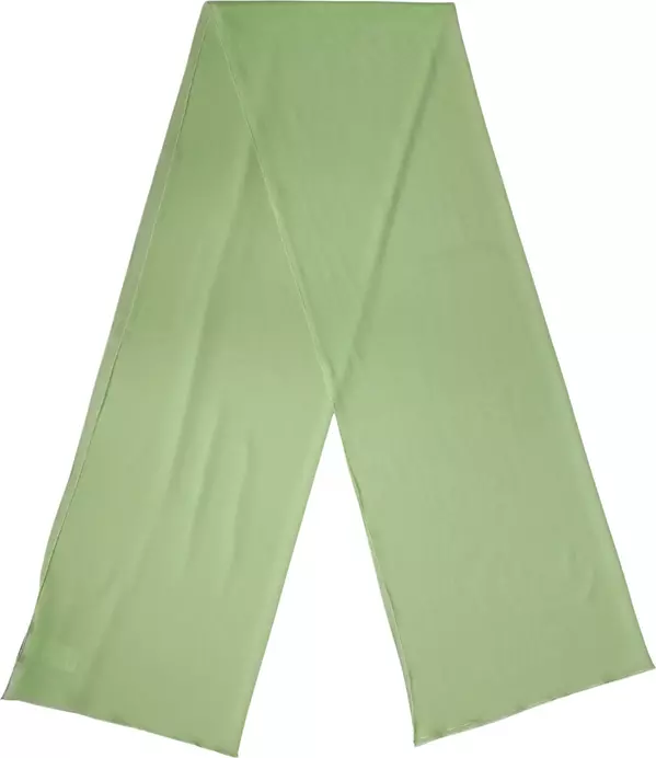 Light Green Silk Neck Wrap Shawl Stole 200cm x 64cm  Scarf
