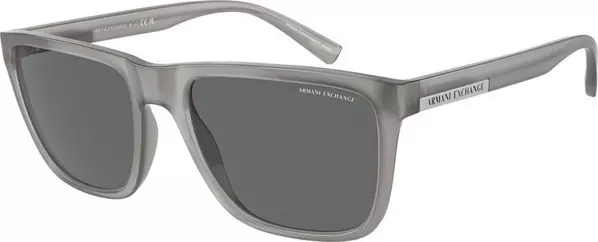 Gray Resin Sunglasses