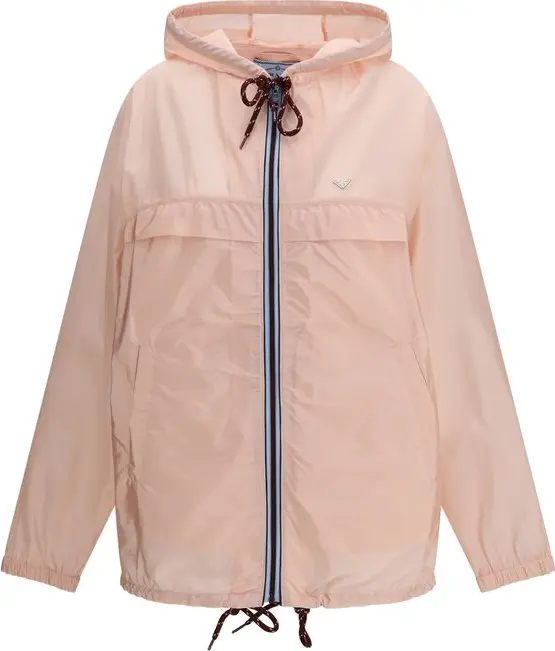 Multicolor Recycled Polyamide Shell Jacket