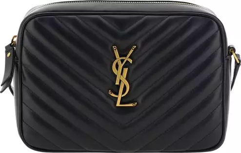 Black Calf Leather Bos Taurus Shoulder Bag