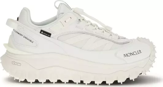 White Polyamide Athletic Sneakers