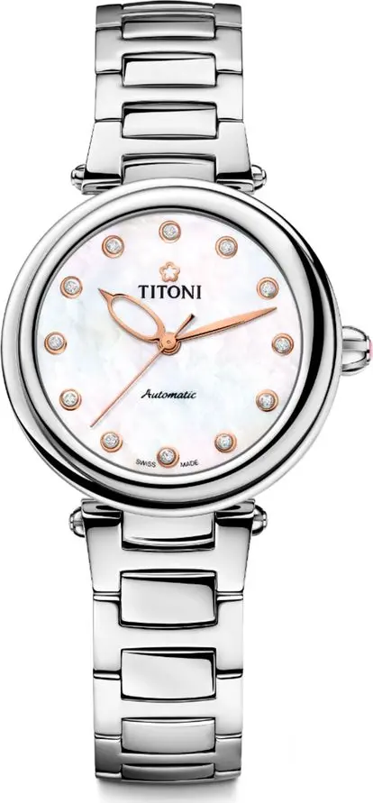 Gray Stainless Steel Dress Watch