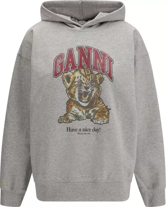 Gray Cotton Sweatshirt