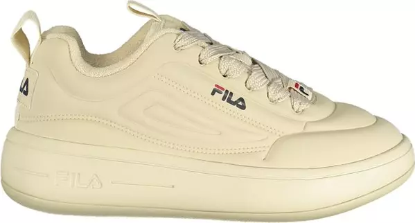 Beige Polyester Women Sneaker