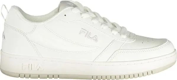 White Polyurethane Women Sneaker