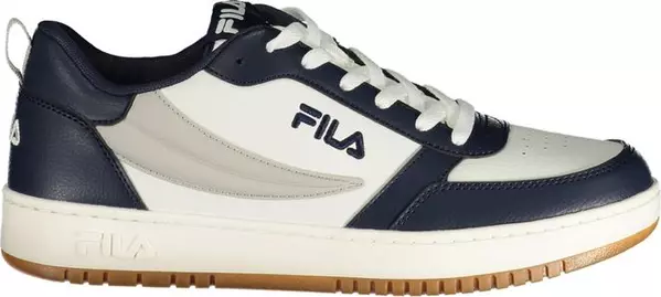 Blue Polyurethane Men Sneaker