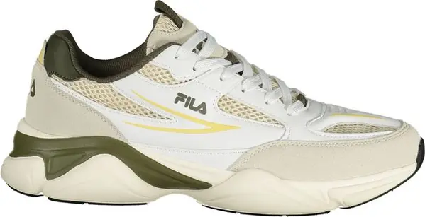 Bianco Polyester Mens Sneaker