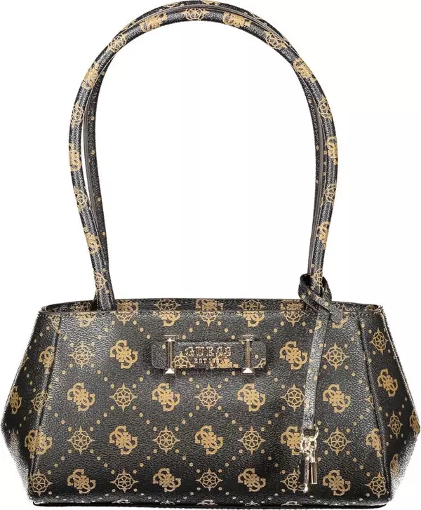 Marrone Poliuretano Women Handbag