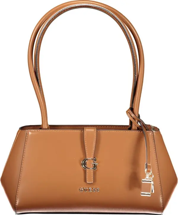 Marrone Poliuretano Female Handbag