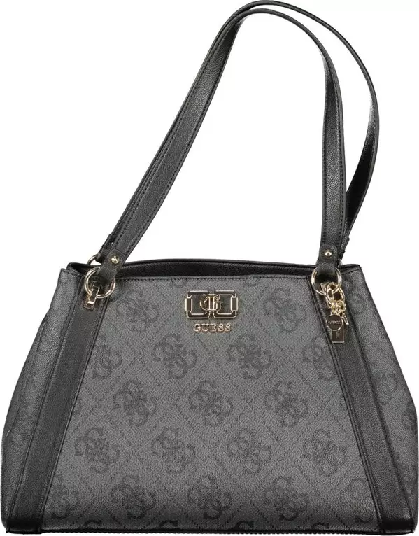 Nero Poliuretano Women Handbag