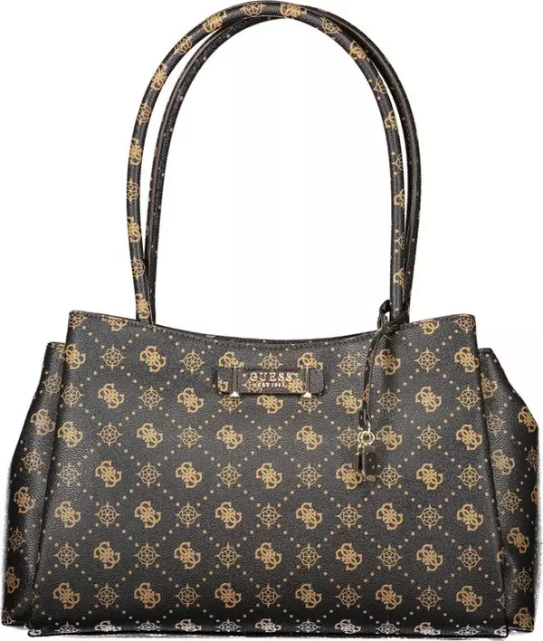 Marrone Poliuretano Women Handbag