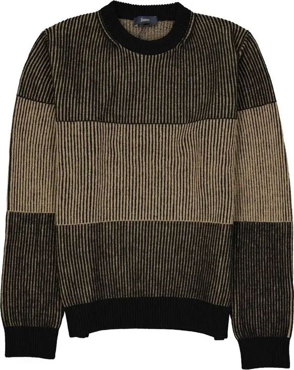 Blue Wool Sweatshirt