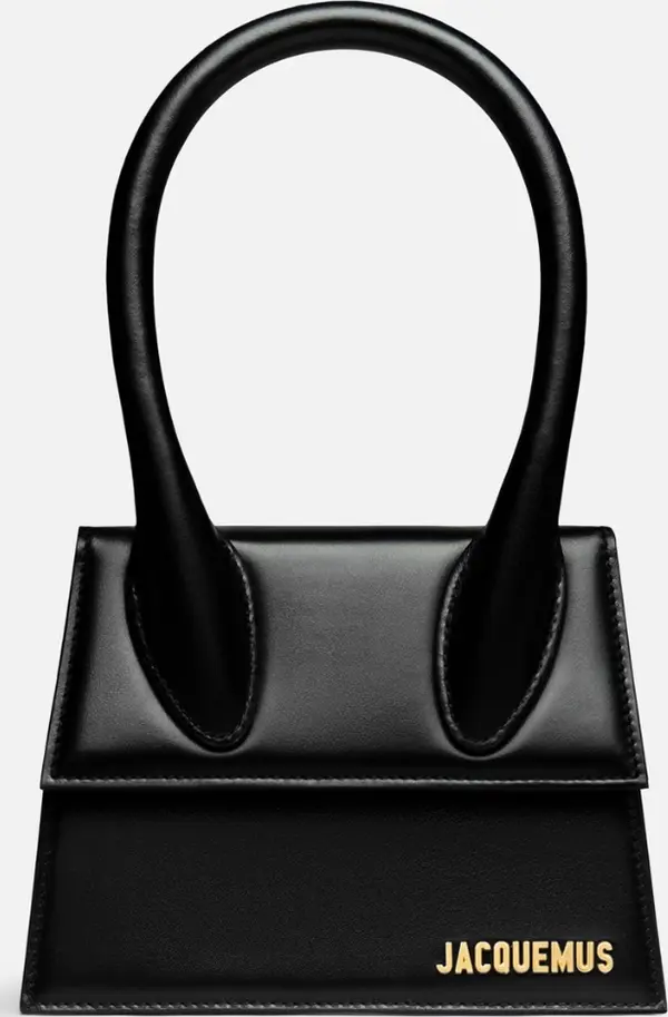 Black  leather Le Chiquito moyen bag
