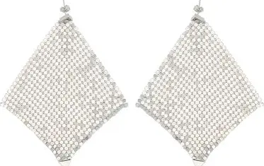 Silver Brass Earrings