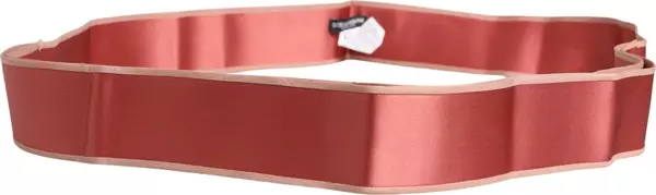 Pink Silk Satin Waist Women Cintura Belt