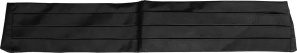 Black 100% Silk Women Wide Waist Cummerbund