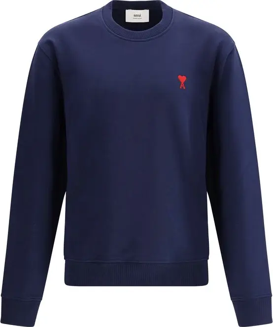 Blue Cotton Sweatshirt