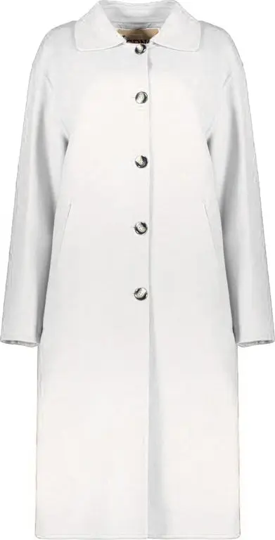 White Wool Coat