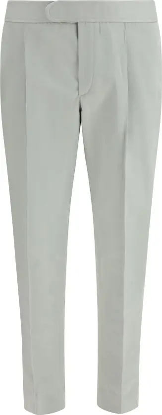 White Linen Casual Pants