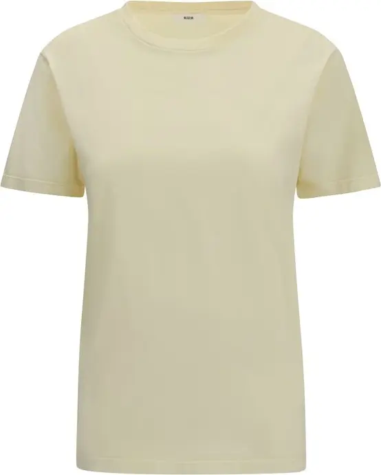 Beige Cotton T-Shirt
