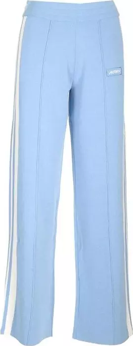 Blue Nylon Joggers (Workout Pants)