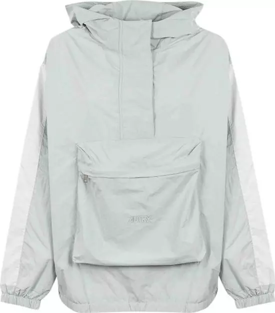 Blue Nylon Shell Jacket