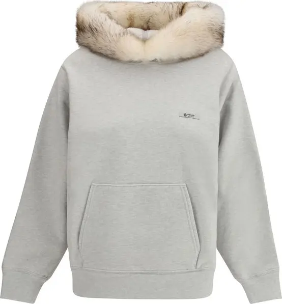 Gray Cotton Sweatshirt