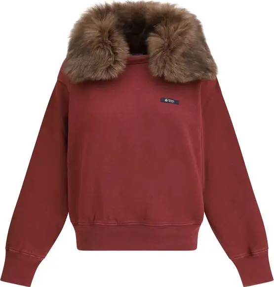 Bordeaux Cotton Sweatshirt