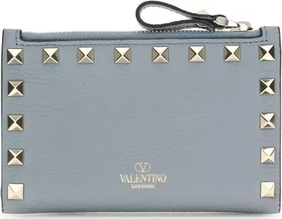 Blue Calf Leather Bos Taurus Wallet