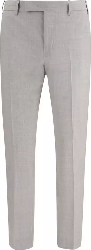 Gray Wool Oves Aries Dress Pants