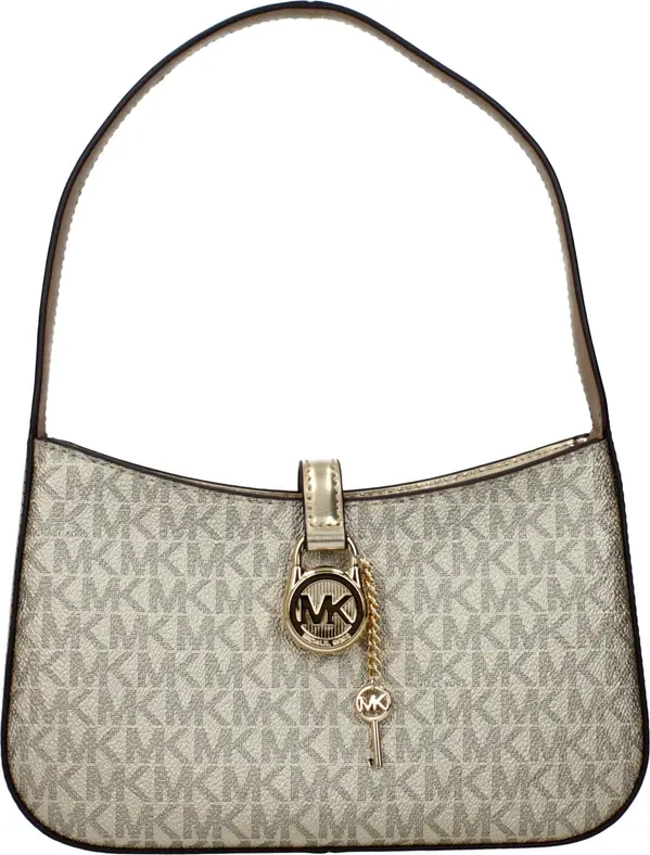 Gold Fabric Handbag