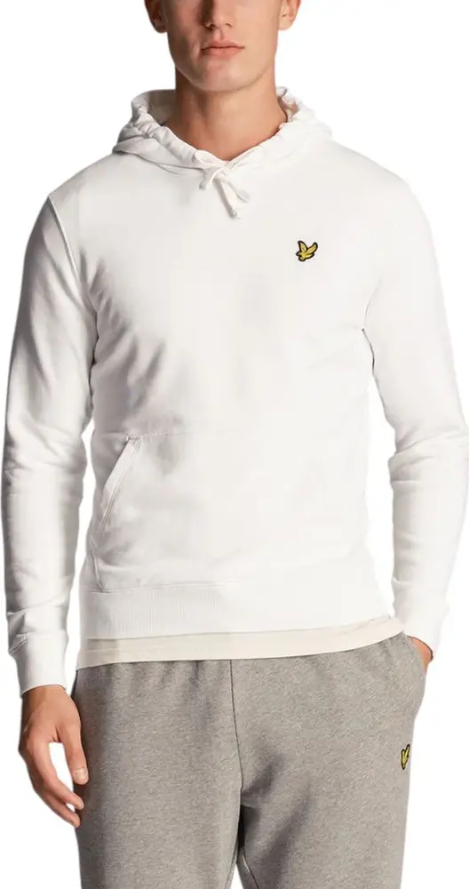 White Cotton Hoodie