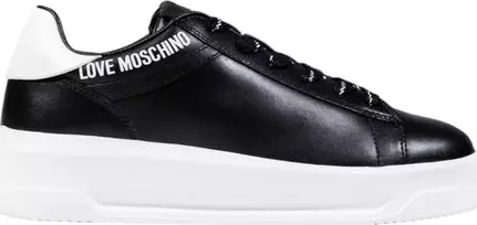 Black And White Synthetic Chunky Sneakers
