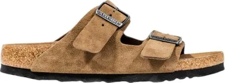 Brown Suede Leather Sandals