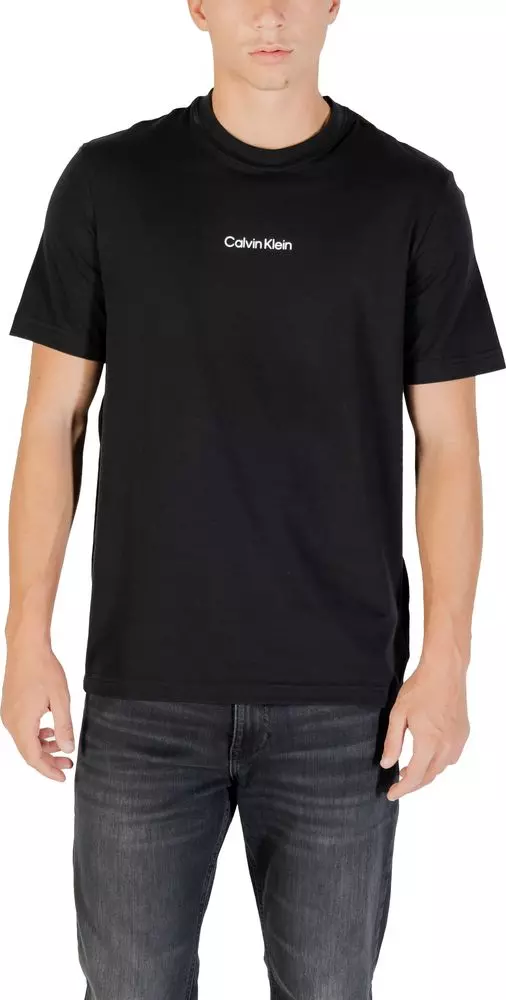 Black Cotton T-Shirt