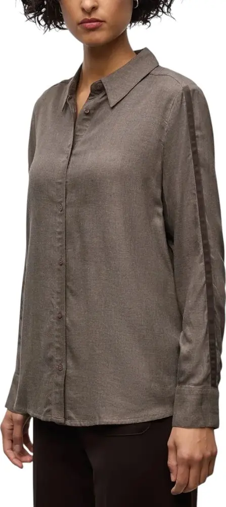 Brown Viscose Blouse