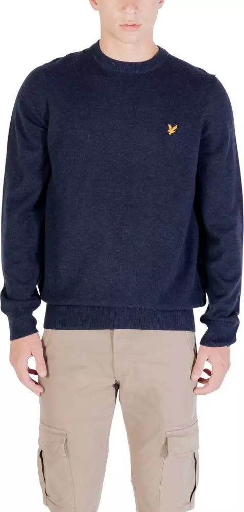 Blue Nylon Sweatshirt