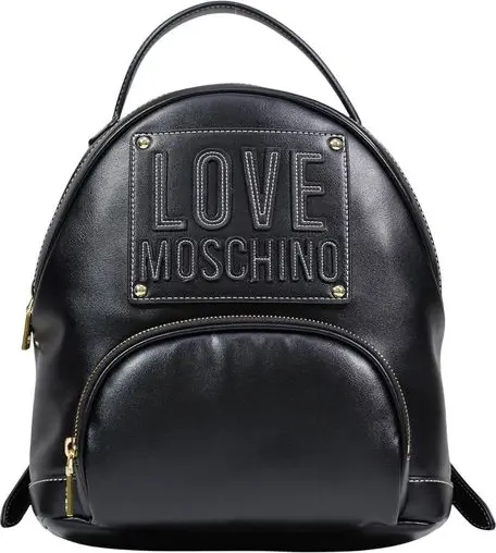 Black Polyethylene Backpack