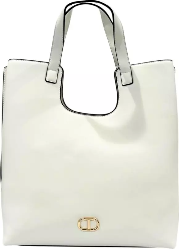 White PU Women Handbag