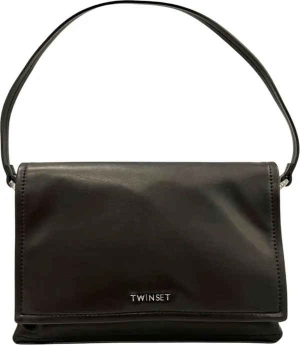 Black PU Women Shoulder Bag
