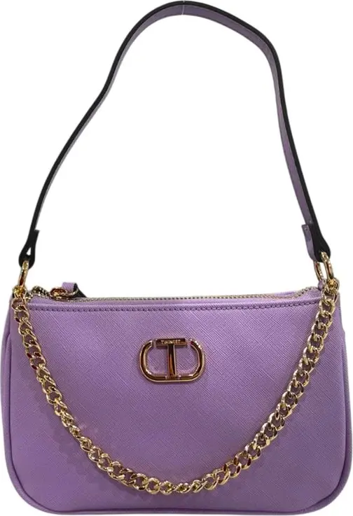 Purple PU Women Shoulder Bag