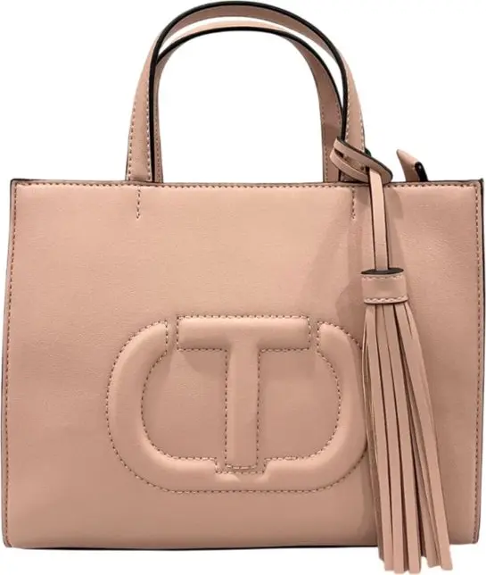 Pink PU Women Handbag