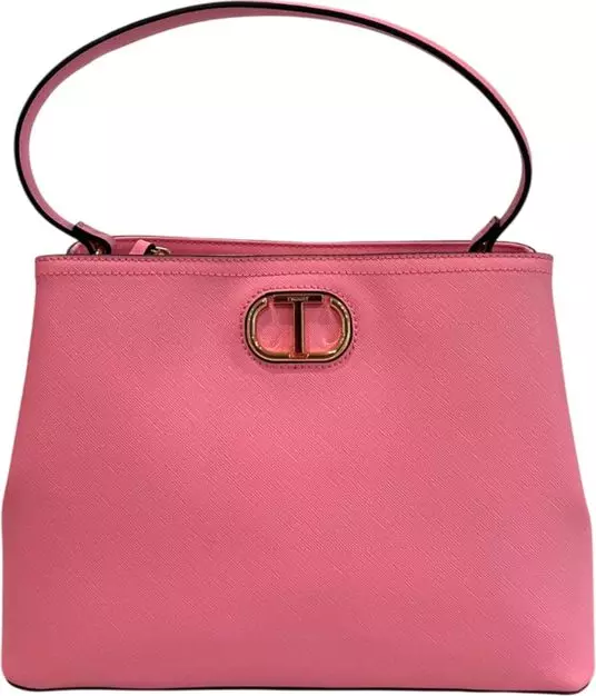 Pink PU Women Handbag