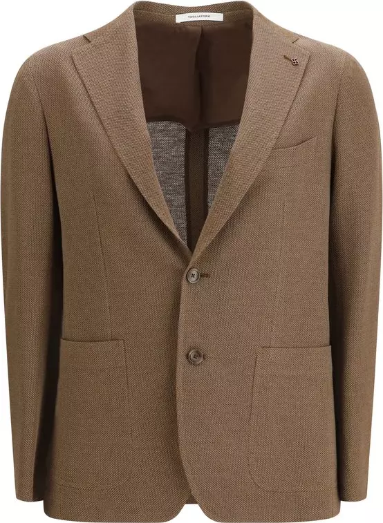 Brown Linen Blazer