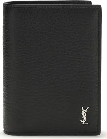 Black Calf Leather Bos Taurus Wallet